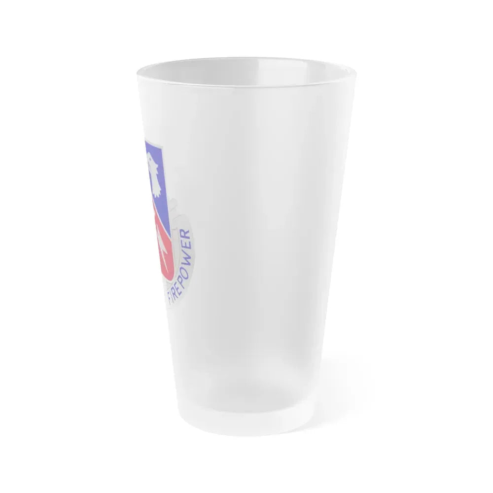307 Military Intelligence Battalion (U.S. Army) Frosted Pint Glass 16oz - Go Mug Yourself