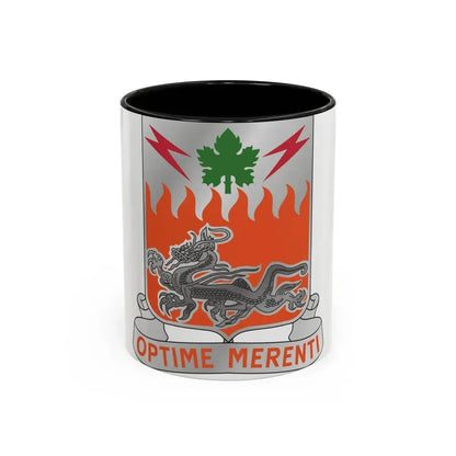 307 Signal Battalion (U.S. Army) Accent Coffee Mug 11oz Black - Go Mug Yourself