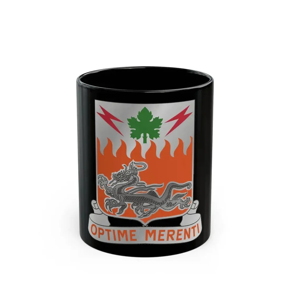 307 Signal Battalion (U.S. Army) Black Coffee Mug - Go Mug Yourself