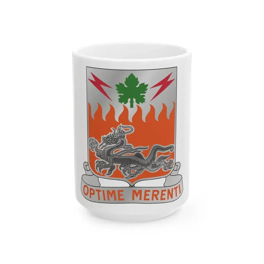 307 Signal Battalion (U.S. Army) White Coffee Mug 15oz - Go Mug Yourself