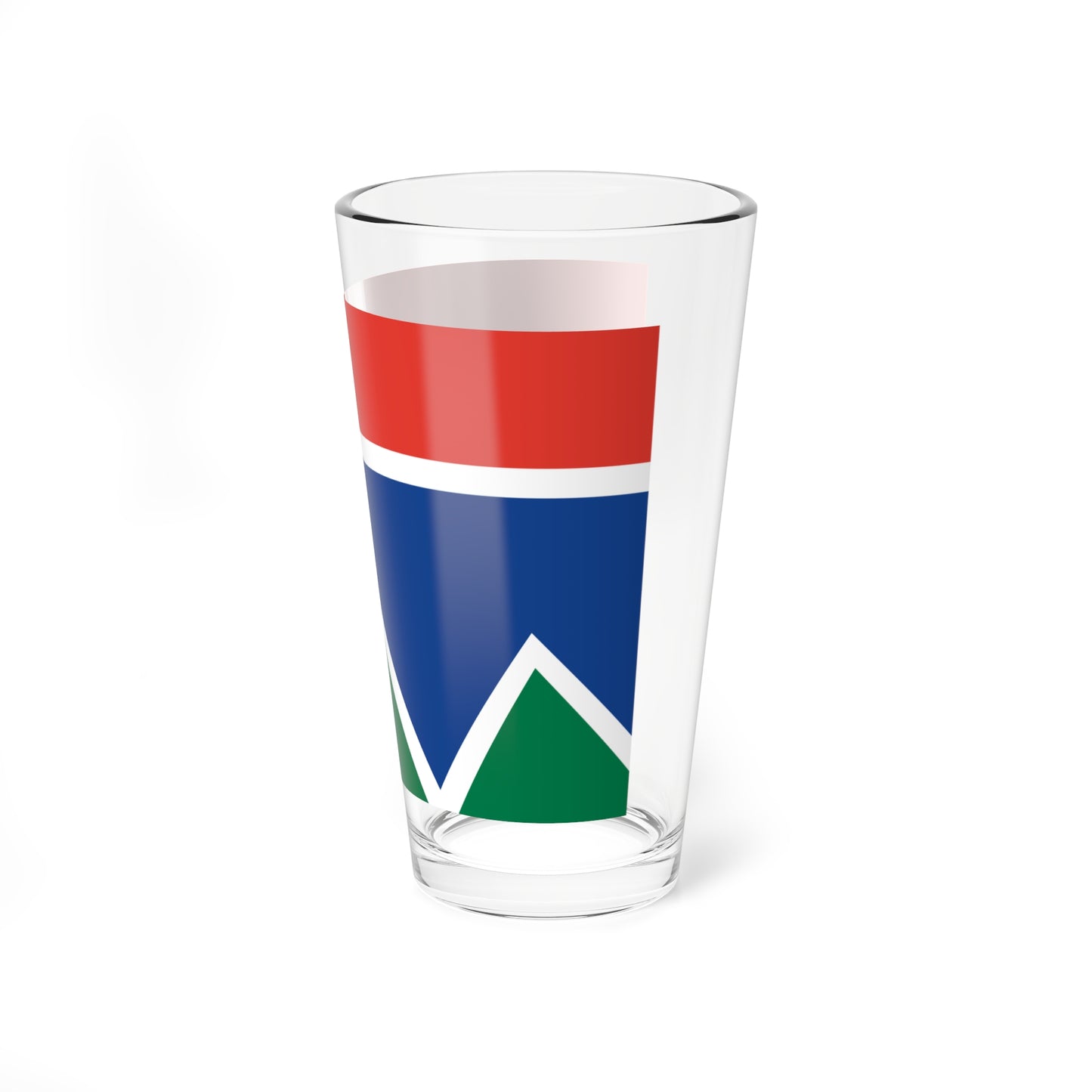 South Africa Flag Proposals 1993 Shortlist No.2 (South Africa) Pint Glass 16oz