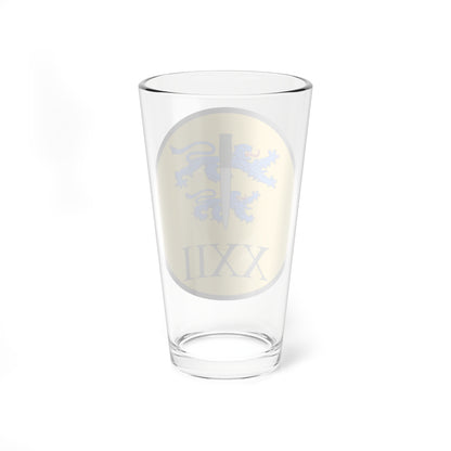 Emblem for the XXII-SLFR (Denmark) (Coat of Arms) Pint Glass 16oz