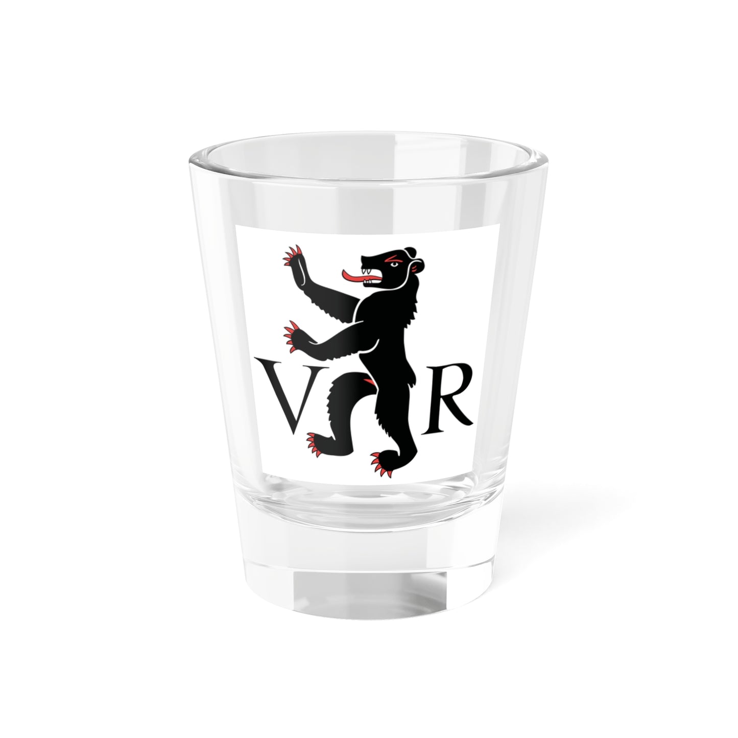 Flag of Canton of Appenzell Ausserrhoden (Switzerland) Shot Glass 1.5oz