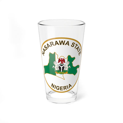 Seal of Nasarawa State (Niger) (Coat of Arms) Pint Glass 16oz