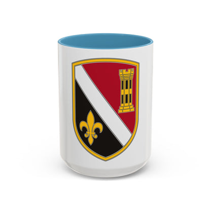 225 Engineer Brigade (U.S. Army) Accent Coffee Mug