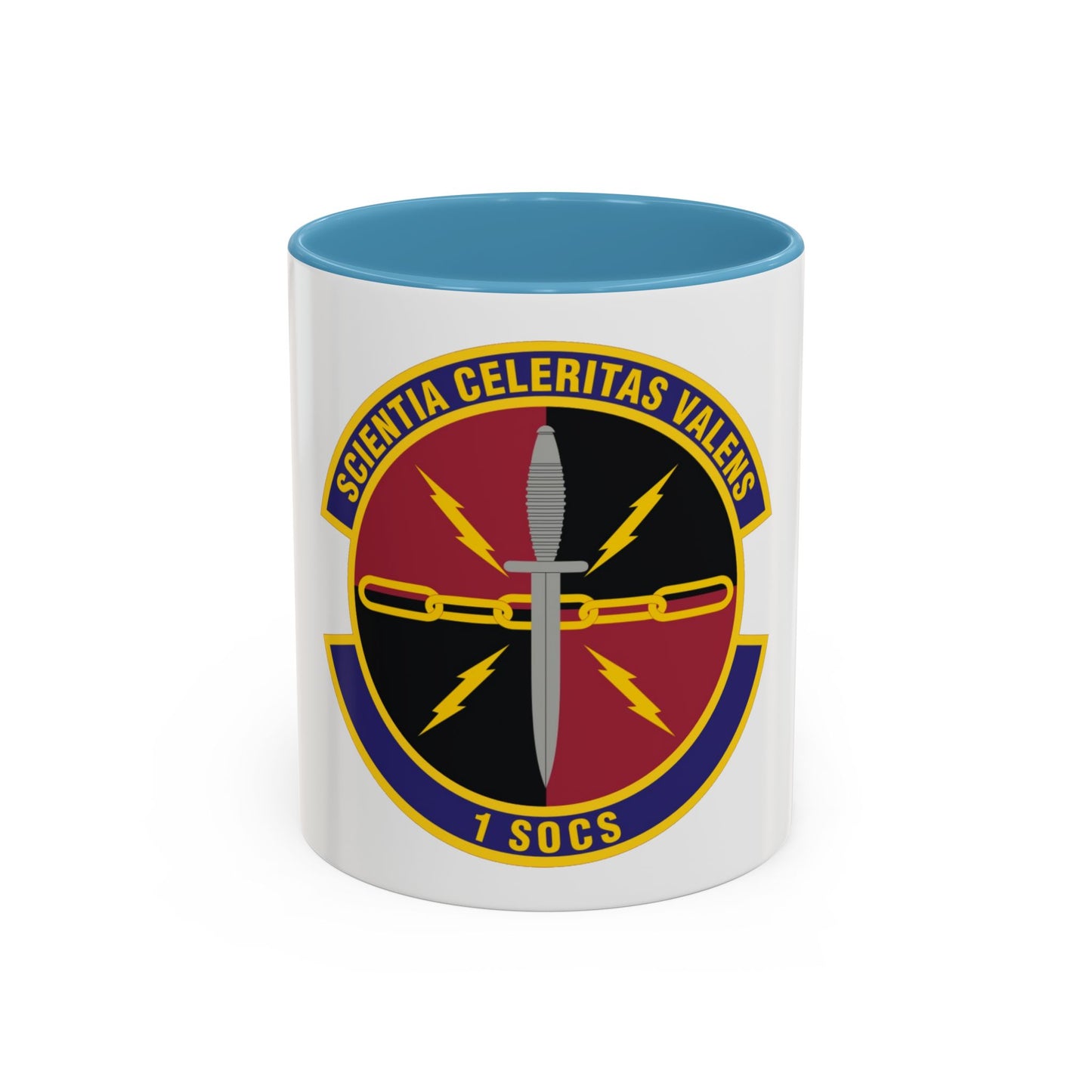 1st Special Operations Communications Squadron (U.S. Air Force) Accent Coffee Mug