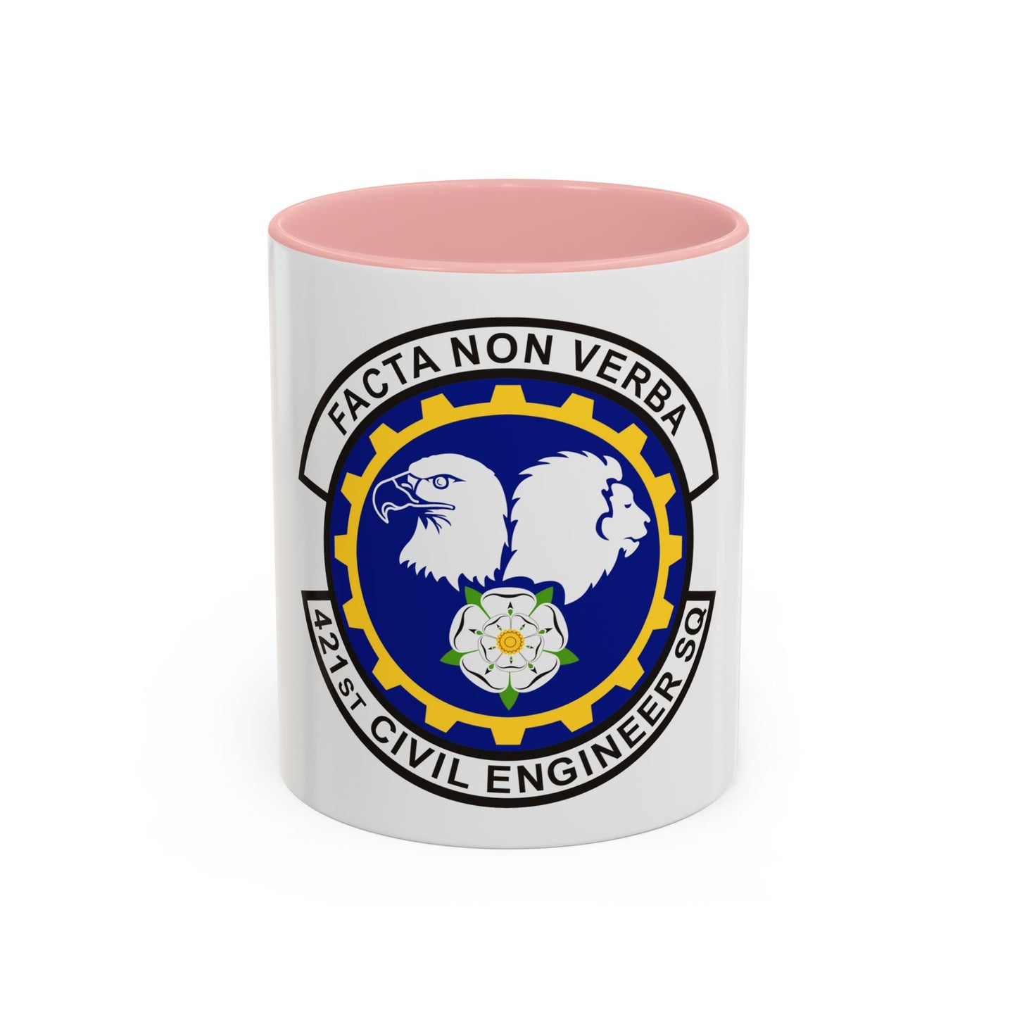 421st Civil Engineer Squadron (U.S. Air Force) Accent Coffee Mug