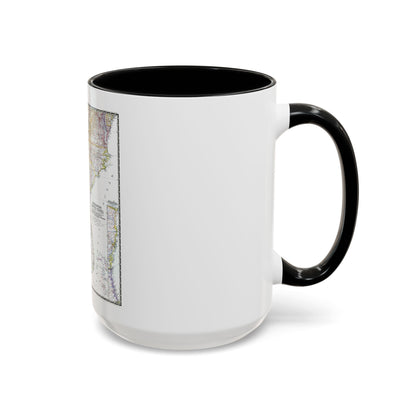 USA - Southeastern (1947) (Map) Accent Coffee Mug