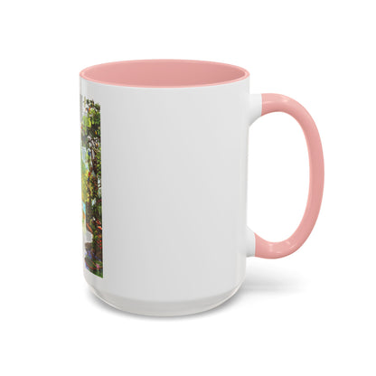 Amazonia - A World Resource at Risk (1992) (Map) Accent Coffee Mug