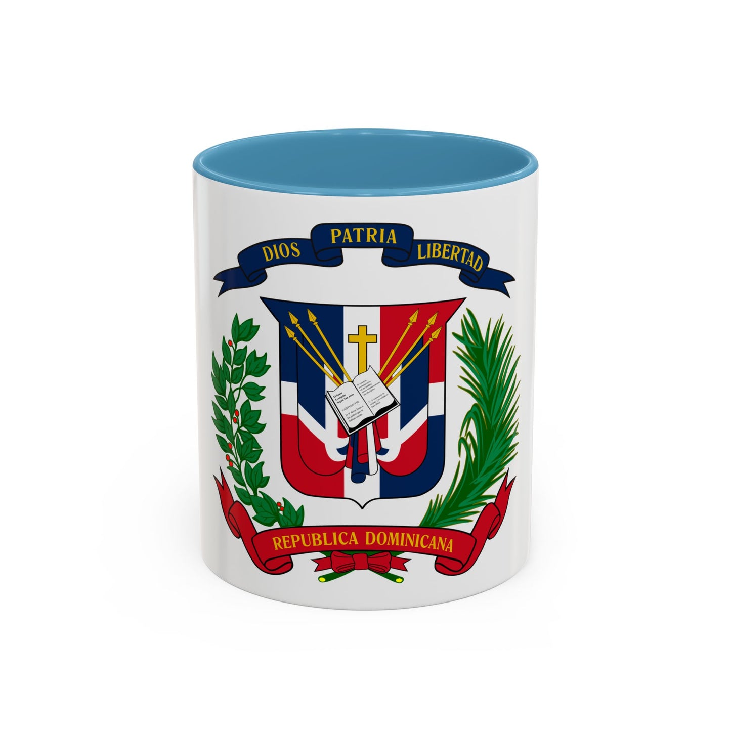 Coat of arms of the Dominican Republic - Accent Coffee Mug