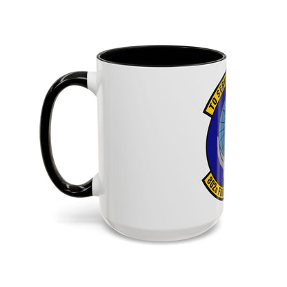802d Force Support Squadron (U.S. Air Force) Accent Coffee Mug