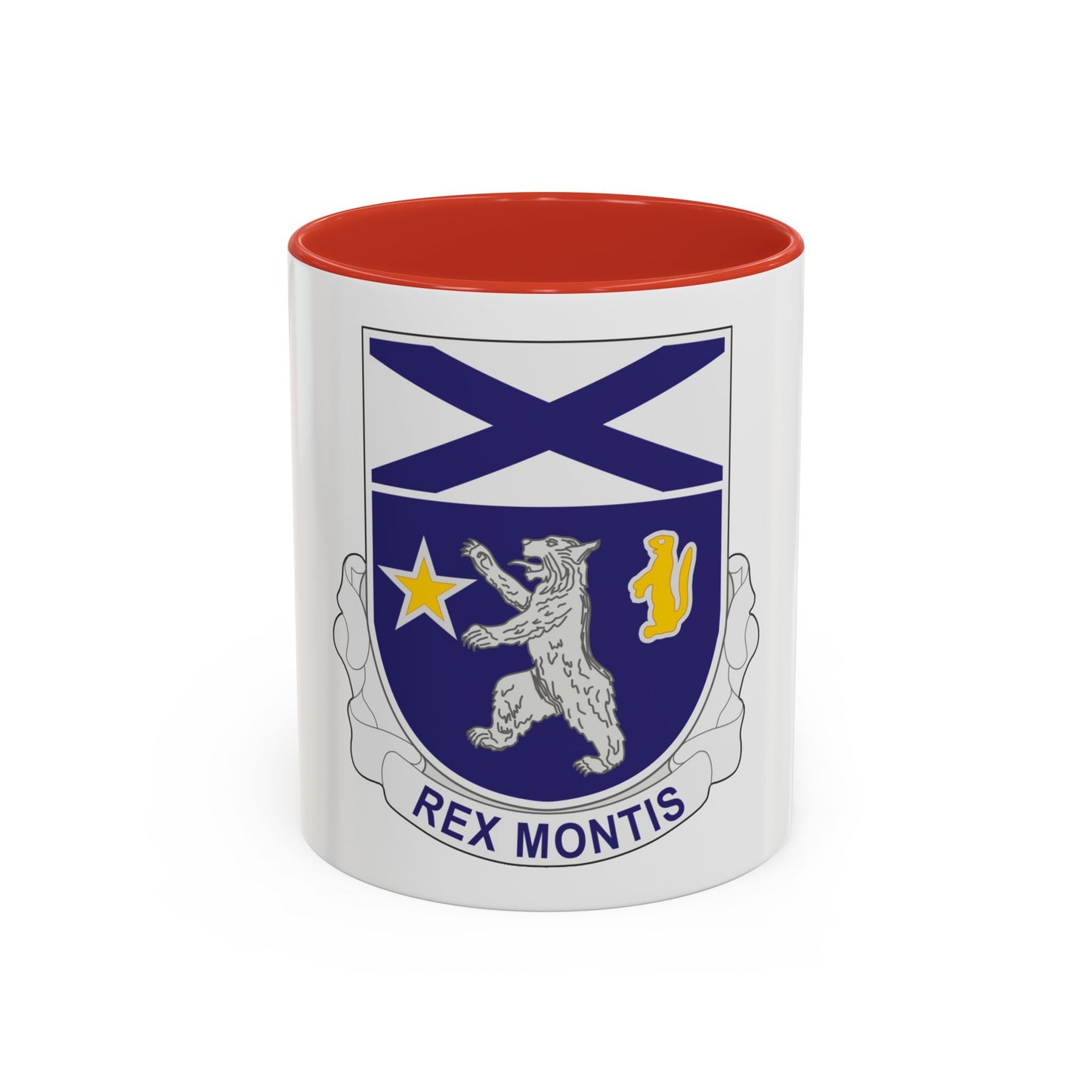 136th Infantry Regiment (U.S. Army) Accent Coffee Mug
