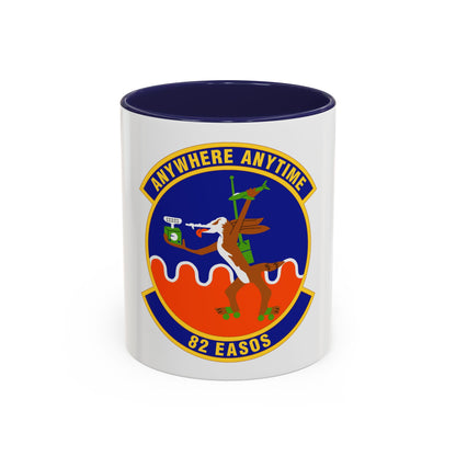 82d Expeditionary Air Support Operations Squadron (U.S. Air Force) Accent Coffee Mug