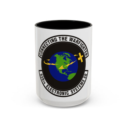 639th Electronic Systems Squadron (U.S. Air Force) Accent Coffee Mug