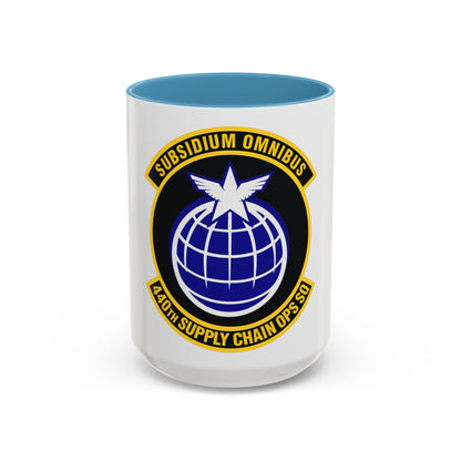 440th Supply Chain Operations Squadron (U.S. Air Force) Accent Coffee Mug