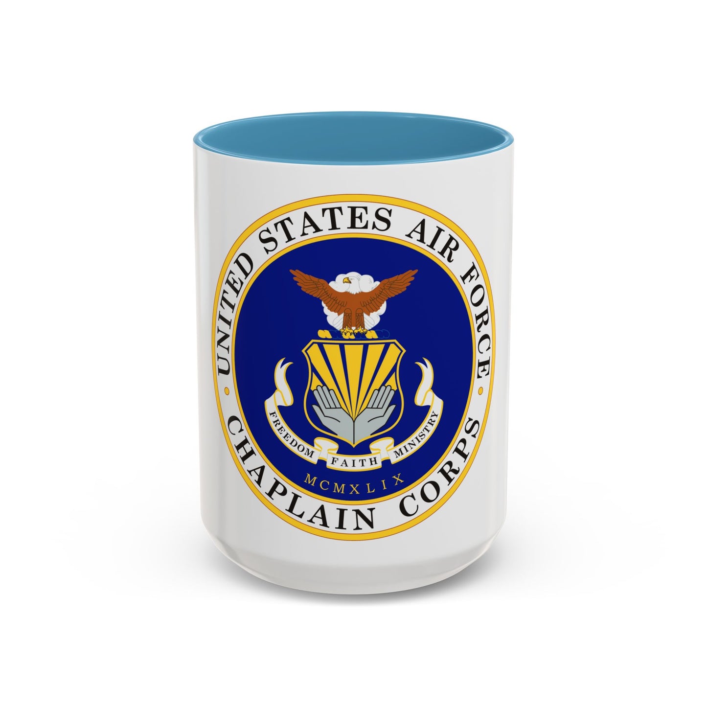 Air Force Chaplain Corps (U.S. Air Force) Accent Coffee Mug