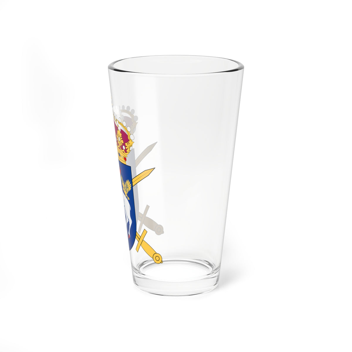 Jämtlandsgruppen vapen (Sweden) (Coat of Arms) Pint Glass 16oz