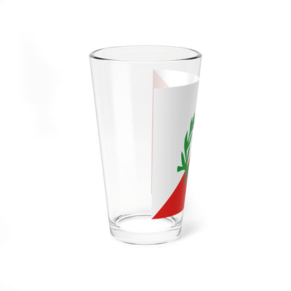 Maanid Emirate Flag (Lebanon) Pint Glass 16oz