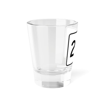MA Route 235 (Massachusetts) (Road Sign) Shot Glass 1.5oz