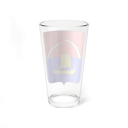 Coat of arms of Vsevolojsky district Leningrad oblast Russia (Russia) (Coat of Arms) Pint Glass 16oz