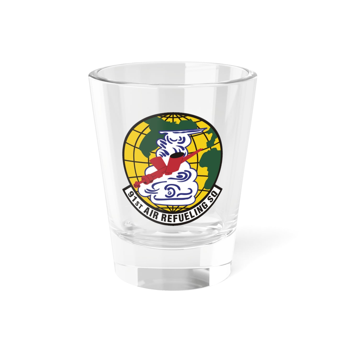 91st Air Refueling Squadron (U.S. Air Force) Shot Glass 1.5oz