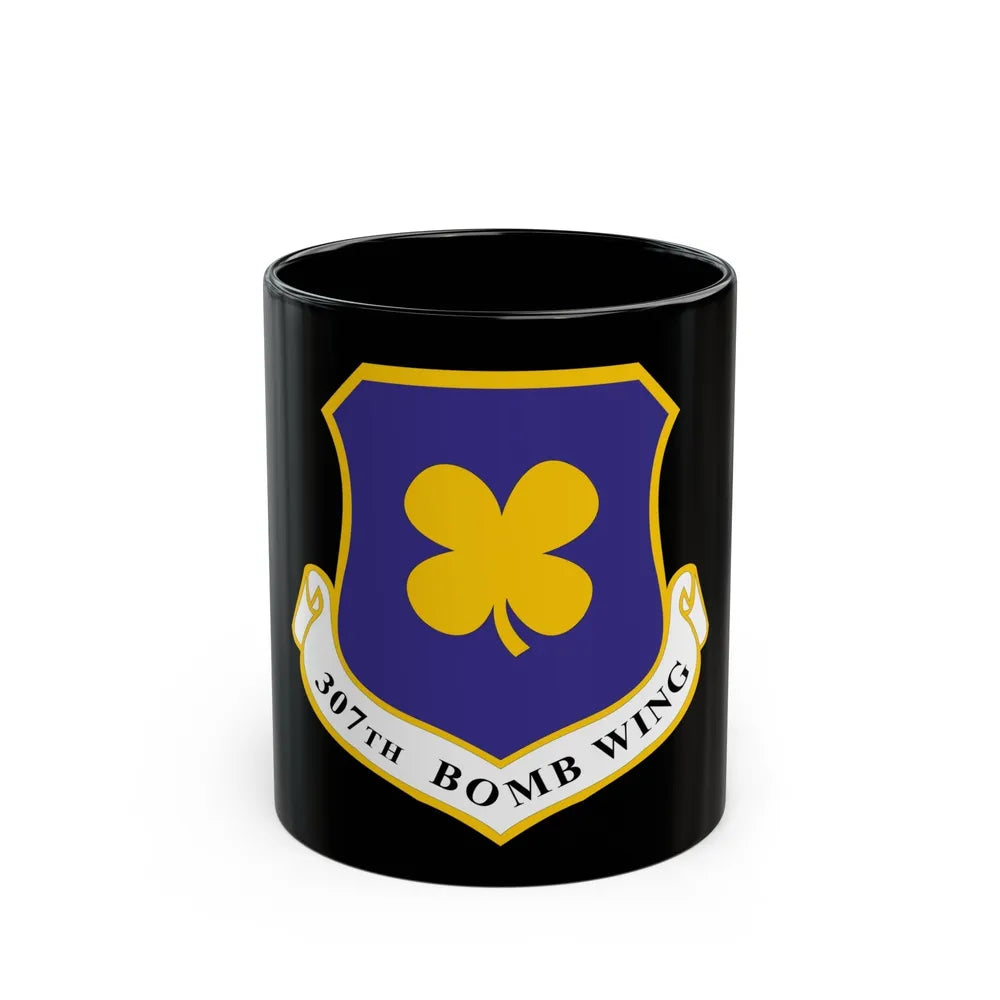 307th Bomb Wing (U.S. Air Force) Black Coffee Mug-11oz-Go Mug Yourself