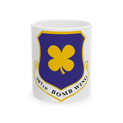 307th Bomb Wing (U.S. Air Force) White Coffee Mug-11oz-Go Mug Yourself