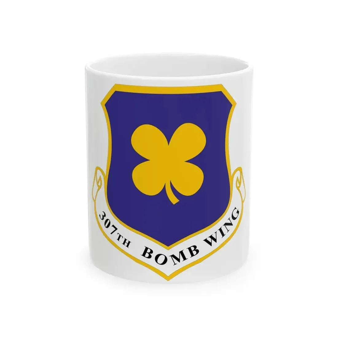 307th Bomb Wing (U.S. Air Force) White Coffee Mug 11oz - Go Mug Yourself