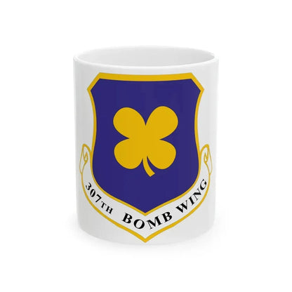 307th Bomb Wing (U.S. Air Force) White Coffee Mug 11oz - Go Mug Yourself