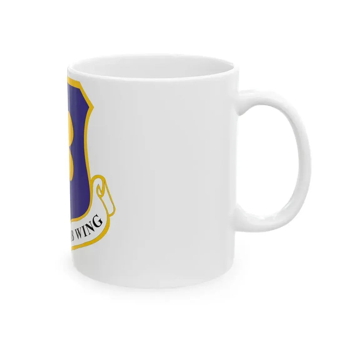 307th Bomb Wing (U.S. Air Force) White Coffee Mug - Go Mug Yourself