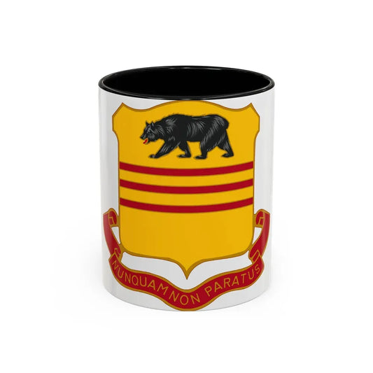 308 Cavalry Regiment (U.S. Army) Accent Coffee Mug 11oz Black - Go Mug Yourself