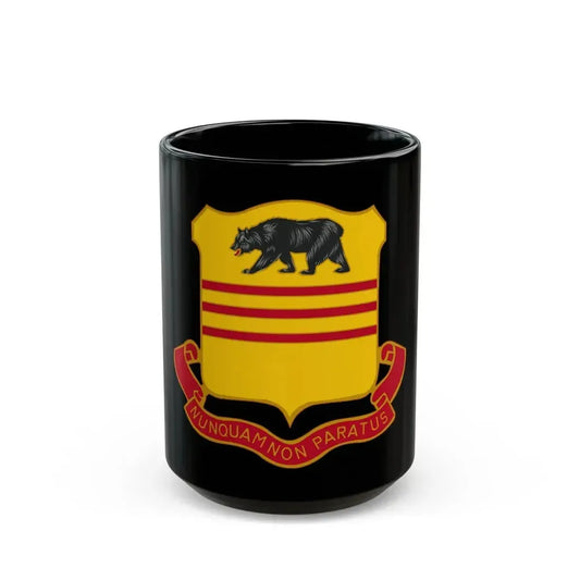 308 Cavalry Regiment (U.S. Army) Black Coffee Mug 15oz - Go Mug Yourself