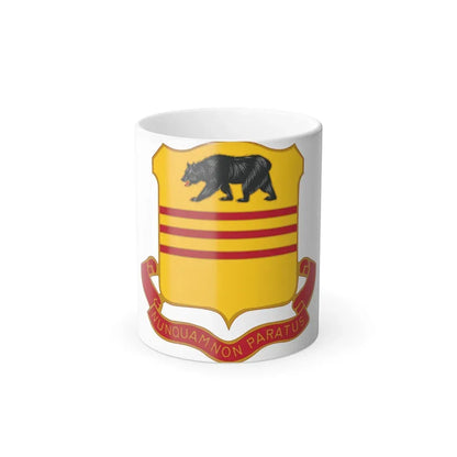 308 Cavalry Regiment (U.S. Army) Color Changing Coffee Mug 11oz - Go Mug Yourself