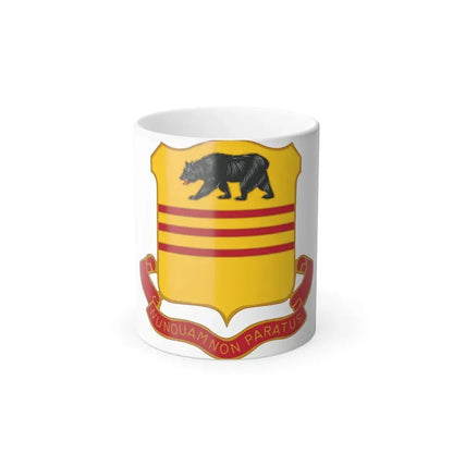308 Cavalry Regiment (U.S. Army) Color Changing Coffee Mug 11oz - Go Mug Yourself