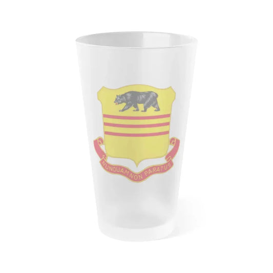 308 Cavalry Regiment (U.S. Army) Frosted Pint Glass 16oz Default Title - Go Mug Yourself