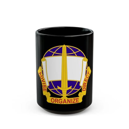 308 Civil Affairs Brigade 2 (U.S. Army) Black Coffee Mug-15oz-Go Mug Yourself