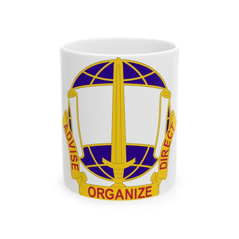 308 Civil Affairs Brigade 2 (U.S. Army) White Coffee Mug-11oz-Go Mug Yourself