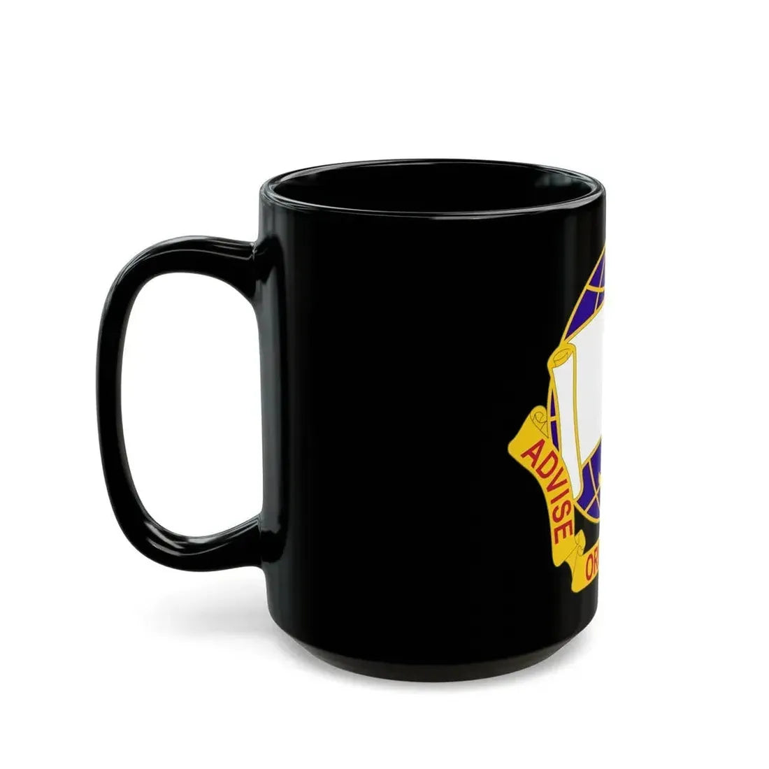 308 Civil Affairs Brigade 2 (U.S. Army) Black Coffee Mug - Go Mug Yourself