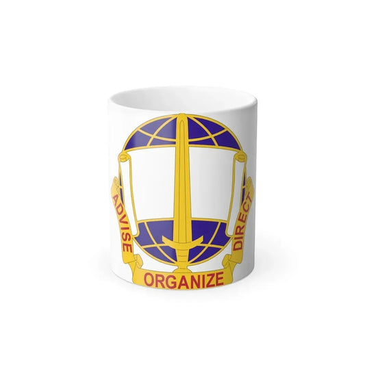308 Civil Affairs Brigade 2 (U.S. Army) Color Changing Coffee Mug 11oz - Go Mug Yourself