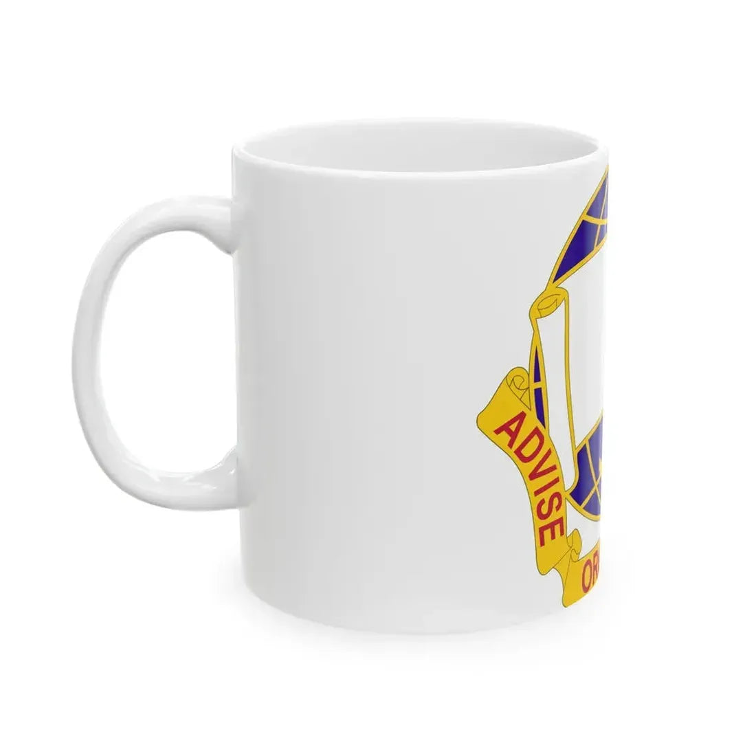308 Civil Affairs Brigade 2 (U.S. Army) White Coffee Mug - Go Mug Yourself