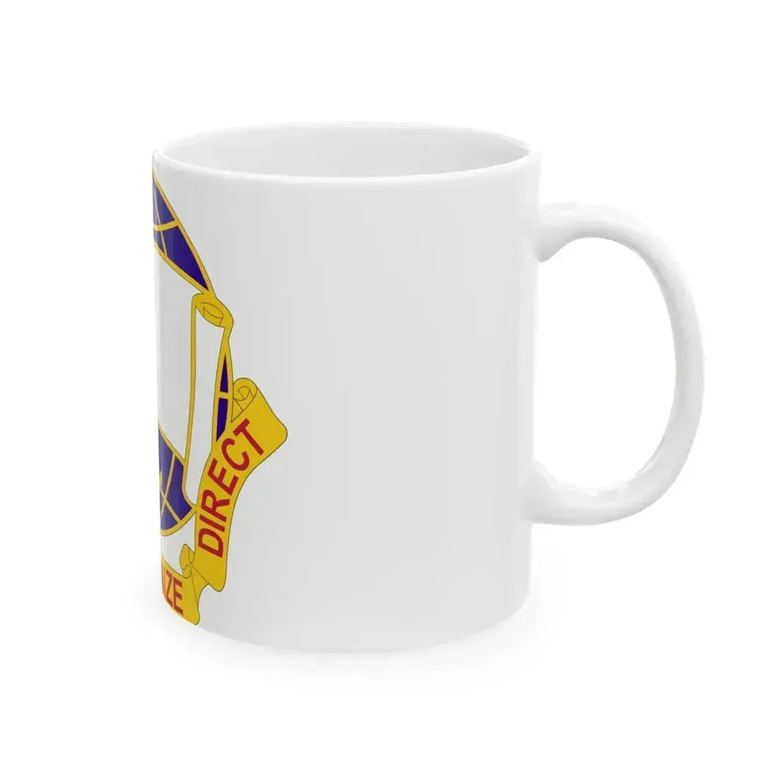 308 Civil Affairs Brigade 2 (U.S. Army) White Coffee Mug - Go Mug Yourself