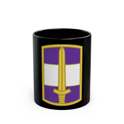 308 Civil Affairs Brigade 3 (U.S. Army) Black Coffee Mug 11oz - Go Mug Yourself