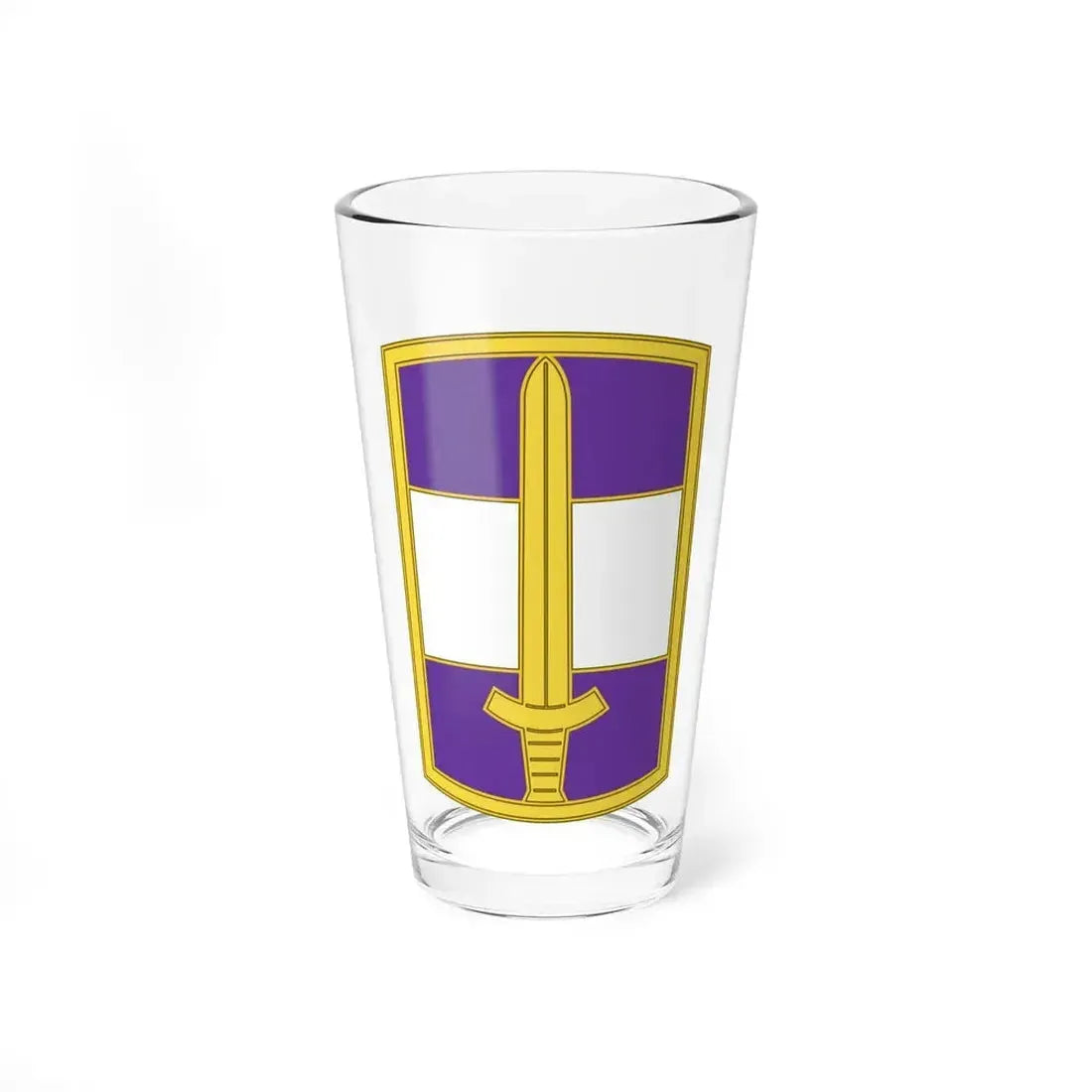 308 Civil Affairs Brigade 3 (U.S. Army) Pint Glass 16oz 16oz - Go Mug Yourself