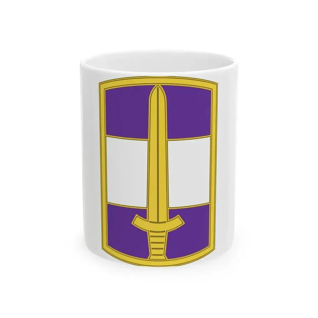 308 Civil Affairs Brigade 3 (U.S. Army) White Coffee Mug 11oz - Go Mug Yourself