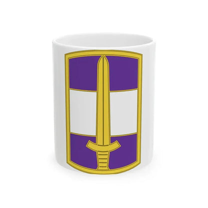 308 Civil Affairs Brigade 3 (U.S. Army) White Coffee Mug 11oz - Go Mug Yourself