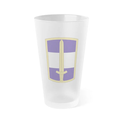 308 Civil Affairs Brigade (U.S. Army) Frosted Pint Glass 16oz-Go Mug Yourself