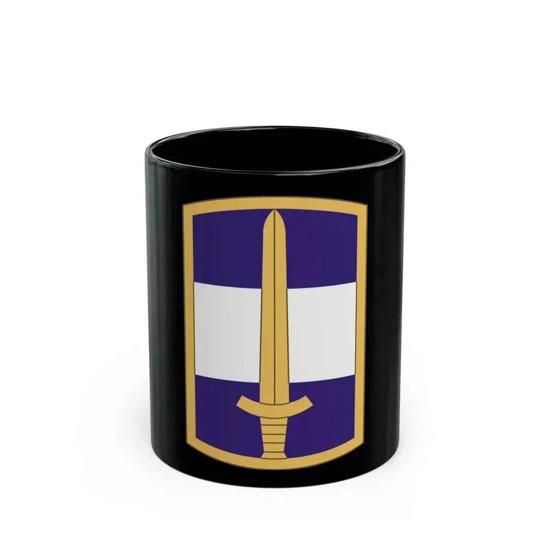 308 Civil Affairs Brigade (U.S. Army) Black Coffee Mug 11oz - Go Mug Yourself