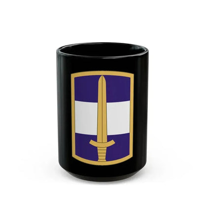308 Civil Affairs Brigade (U.S. Army) Black Coffee Mug 15oz - Go Mug Yourself