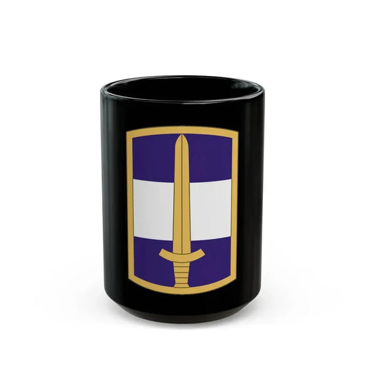 308 Civil Affairs Brigade (U.S. Army) Black Coffee Mug 15oz - Go Mug Yourself