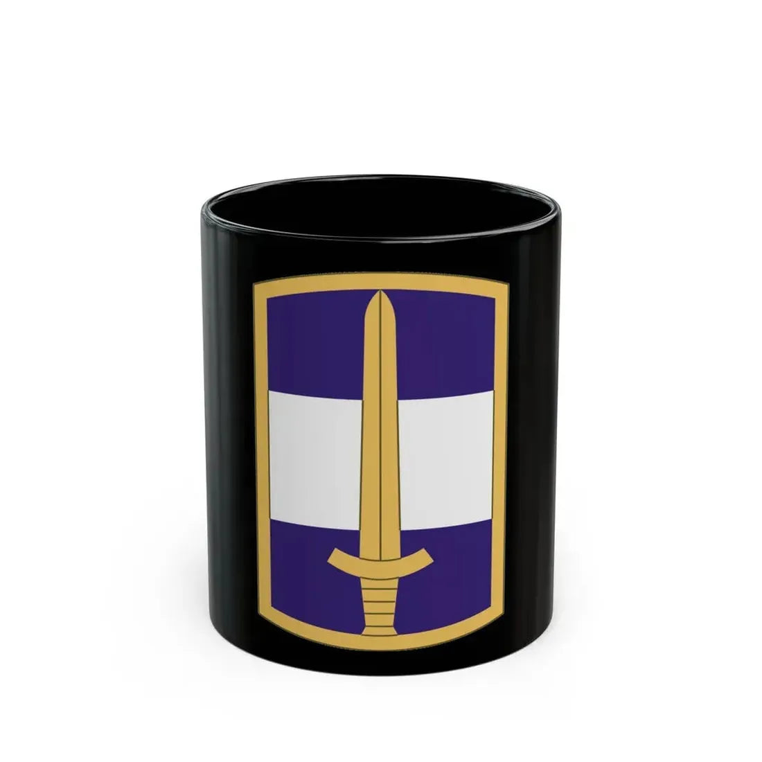 308 Civil Affairs Brigade (U.S. Army) Black Coffee Mug - Go Mug Yourself